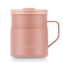 LOCK&LOCK LHC4262PIK 桌面不锈钢保温杯 370ml 粉色