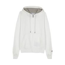 Champion 网球穿搭 秋冬暗标小logo加绒连帽卫衣 S0891
