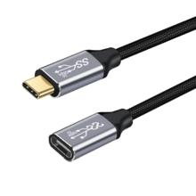均橙 Type-c3.1数据线16芯 Gen2音视频 4k60HZ延长数据线 1米