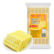 plus会员、概率券、需首购：peppito 奶盐味苏打饼干 405g*2件