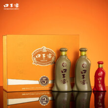 概率劵，需首购，Plus会员：口子窖 五年型 兼香型白酒 50度 550ml*2瓶礼盒装 送礼宴请