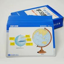 中学地理学习图卡知识点速记卡