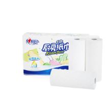 心相印 厨房用纸60节*4卷 加大加厚吸油锁水 食品接触级
