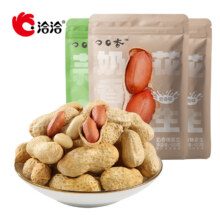 京东百亿补贴、plus会员：ChaCheer 洽洽 带壳花生 420g*3袋（奶香味*2袋+蒜香味*1袋）