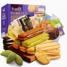 法丽兹 曲奇饼干 零食大礼包 878g/箱
