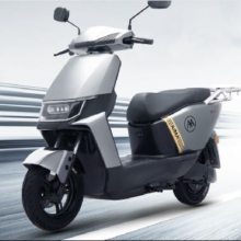 PLUS会员：爱玛（AIMA）电动车72V21.8AH长续航成人电动摩托车电瓶车 凌架极地灰
