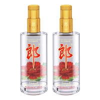 LANGJIU 郎酒 顺品郎金盖 浓酱兼香型白酒 45度480ml*2瓶 新老包装随机发货