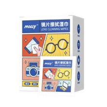 有券的上：眼镜清洁湿巾*10片装