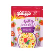 百亿补贴、PLUS会员：家乐氏（Kellogg’s）草莓缤纷水果麦片712g