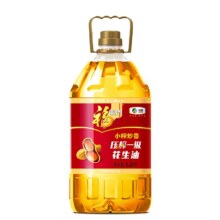 21日14点开始、限2000件、聚划算百亿补贴：中粮福临门压榨一级花生油5.43L*1桶装