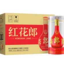京东百亿补贴、plus会员：郎酒 红花郎 红15   53度 500ml*6瓶 整箱装（年份随机）