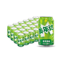 PL;US会员、需首购：百事可乐 美年达 Mirinda 青苹果汽水 330ml*24听