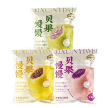 一旬一味 贝果馒馒 酒酿芋泥+紫薯+陈皮豆沙 共6袋 600g