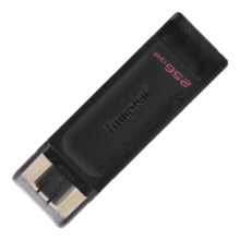 金士顿（Kingston）256GB USB3.2 Gen1 Type-C 大容量手机U盘 DT70