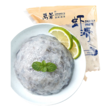 PLUS：万景 大颗粒虾滑150g/袋  虾仁含量高 火锅丸子 海鲜水产 冷冻生鲜