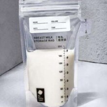 20点开始：babycare 防漏一次性装奶袋 220ml*4片装
