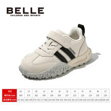 BeLLE 百丽 童鞋女童板鞋 神秘黑 26码 适合15.7-16.2cm