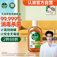 Dettol 滴露 消毒液 250ml 松木