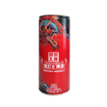 散打王啤酒 国产原浆 扎啤全麦啤酒 马口铁罐装麦香 浓郁回口甘香 980mL 1罐 酒精度3.3%Vol