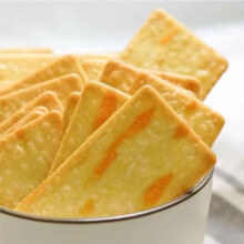 概率券：山姆同款 芝士薄脆饼干甜咸味小零食办公室休闲零食薄脆咸味 芝士味4包