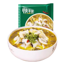 安井速冻火锅丸子小酥肉鱼豆腐鱼籽包蟹味棒鱼蛋酸菜鱼 金汤酸菜鱼 410g