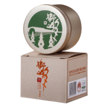plus会员、概率券:狮峰牌绿茶 龙井43号茶叶 明前特级8g罐装