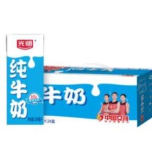概率券：Bright 光明 纯牛奶250mL*24盒