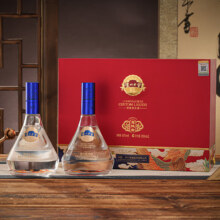 plus:泸州老窖 定制酒龙凤銮52度浓香型白酒 商务宴请酒500ml*2瓶礼盒装