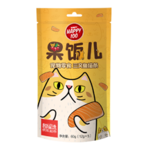 plus，需首购：顽皮 果饭儿猫条 60g(12g*5条)
