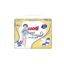 大王（GOO.N）光羽系列 短裤式 拉拉裤 XL码28片  厂商直送