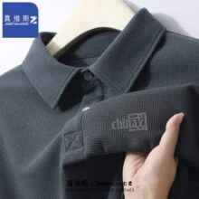 真维斯集团 Jeanswest Z+ 男士时尚翻领华夫格Polo衫*2件