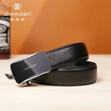 SHERIDAN 喜来登 男士牛皮自动扣腰带 SH521563S