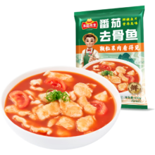 plus会员、需首购:冻品先生 安井 番茄去骨鱼 430g/袋*2件