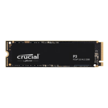 Crucial英睿达 美光2TB SSD固态硬盘 M.2接口(NVMe协议 PCIe3.0*4)读速3500MB/s P3系列 美光原厂颗粒