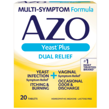 概率券：AZO 女性私密益生菌 小黄盒妇科护理 20粒/盒