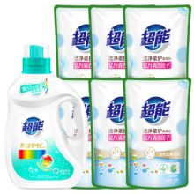 88VIP：天降礼金、超能 花漾洗衣液8斤1瓶6袋