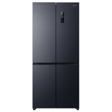 PLUS会员：Ronshen 容声 BCD-502WD1FPQ 十字对开门超薄零嵌冰箱 星空灰 502L