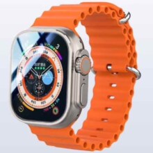 再补货：天禾元创 华强北智能手表顶配版 iWatch 【橙色】H13Ultra 锌合金真空镀