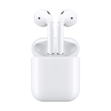 Apple/苹果 AirPods (第二代) 配充电盒 苹果耳机 蓝牙耳机 无线耳机 适用iPhone/iPad/Apple Watch/Mac