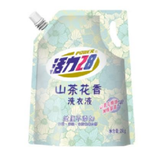 微信小程序、PLUS会员：活力28 山茶花洗衣液 2kg