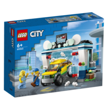 乐高（LEGO）积木拼装城市系列60362 洗车场6岁+男孩儿童玩具生日礼物