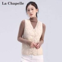 La Chapelle 拉夏贝尔 女士轻薄保暖背心 多色