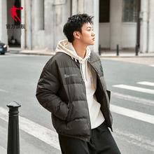 一口价89 中国乔丹运动棉服男秋冬季羽绒服