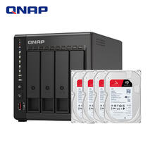 京东PLUS：QNAP 威联通 TS-464C2 四盘位 NAS网络存储（赛扬N5095、16GB）+16TB机械硬盘