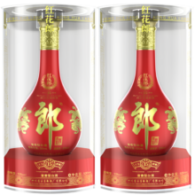 88VIP：LANGJIU 郎酒 红花郎15酱香型高度白酒53度500ml*2瓶粮食酒