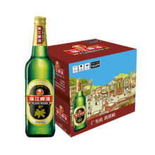 珠江啤酒（PEARL RIVER）经典老珠江啤酒 600ml*12瓶  *4件（凑单）
