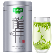 京东百亿补贴、plus会员、需首购：乐品乐茶乐品乐茶绿茶浙江龙井茶叶100g 2024新茶明前龙井罐装绿茶叶礼盒