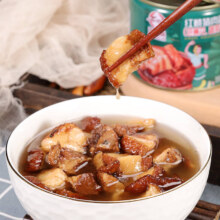 需首购、plus会员:冠麟 红烧肉猪肉罐头500g+凑单品