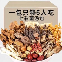 云南菌汤包40g七彩菌菇汤料包干货野生松茸羊肚煲汤食材炖汤菌类