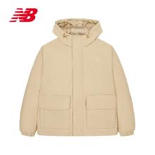 new balance 男款保暖连帽鸭绒羽绒服 AMJ43359